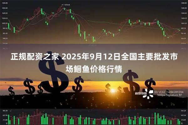 正规配资之家 2025年9月12日全国主要批发市场鮰鱼价格行情